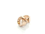 Adjustable Ring Blank, (15 mm blank) Rose Gold Plated Brass G4411