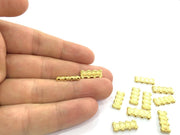 Gold Plated Separator Findings 5 pcs (18x8 mm) G4548