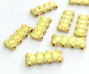 Gold Plated Separator Findings 5 pcs (18x8 mm) G4548