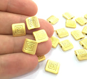 5 Gold Beads Gold Plated Metal Beads (10 mm)    G4695