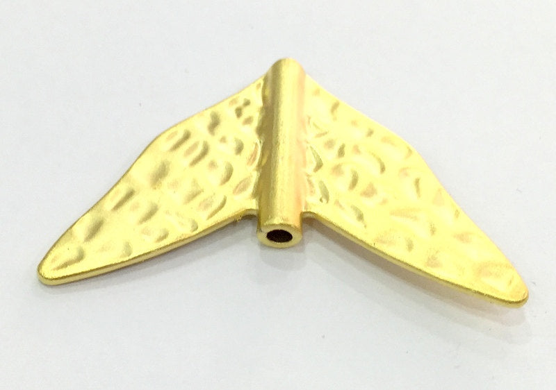 Gold Plated Large  Pendant (52x32mm) G4717