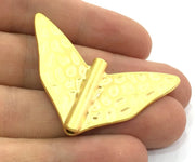 Gold Plated Large  Pendant (52x32mm) G4717