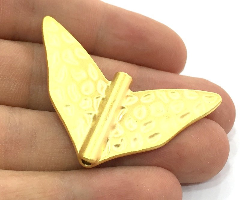 Gold Plated Large  Pendant (52x32mm) G4717