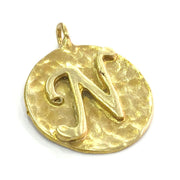 20mm Raw Brass N Charm  G4909
