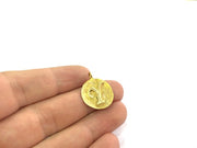 20mm Raw Brass Y Charm  G4904