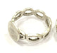 Adjustable Ring Blank, (10mm blank ) Antique Silver Plated Brass G4956