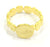 Ring Blank Bezel Settings Cabochon Base Mountings (10mm blank ) Adjustable Gold Plated Brass G4942