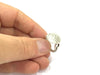 Adjustable Ring Blank, (15mm blank ) Antique Silver Plated Brass G4975