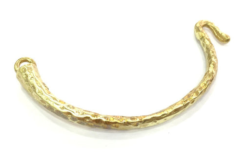 Raw Brass  Bracelet Components , Findings, G5132