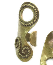 Adjustable Ring Blank, (14mm blank ) Antique Bronze Plated Brass G5150