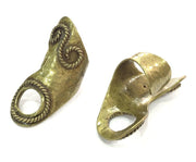 Adjustable Ring Blank, (14mm blank ) Antique Bronze Plated Brass G5150