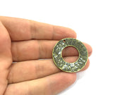 2 Antique Bronze Pendant 2 Pcs (35 mm.)  G5156