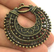 2 Antique Bronze Pendant (40 mm.)  G5174