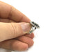 Adjustable Ring Blank, (10 mm blank ) Antique Silver Plated Brass G5224
