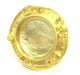 Adjustable Ring Blank, (20mm blank )  Gold Plated Brass G5351