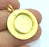 Gold Plated Brass Mountings ,  Blanks   (16 mm blank) G5388