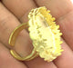 Adjustable Ring Blank, (25mm blank )  Gold Plated Brass G5406