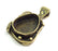 Antique Bronze Brass Blank (18x13mm drop blank) , Mountings  G5459
