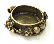 Antique Bronze Brass Blank (20mm blank) , Mountings  G5439