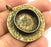 Antique Bronze Brass Blank (20mm blank) , Mountings  G5505