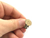 Adjustable Ring Blank, (15mm blank ) Antique Bronze Plated Brass G5543