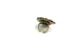 Adjustable Ring Blank, (20mm blank ) Antique Bronze Plated Brass G5562