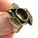 Adjustable Ring Blank, (10mm blank ) Antique Bronze Plated Brass G5605
