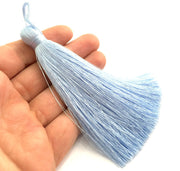 Periwinkle Tassel ,   Large Thick  113 mm - 4.4 inches   G5851