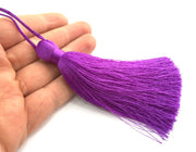 Violet Purple Tassel ,   Large Thick  113 mm - 4.4 inches   G5854