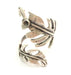 Adjustable Ring Blank, (3mm blank ) Antique Silver Plated Brass G8287