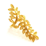 Adjustable Ring Blank, (1mm blank )  Gold Plated Brass G5933