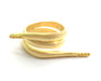 Adjustable Ring Blank, (1mm blank )  Gold Plated Brass G5947