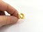 Adjustable Ring Blank, (10mm blank )  Gold Plated Brass G5368
