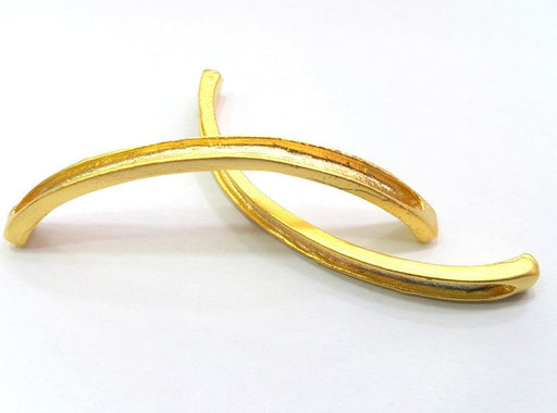 Bracelet Connector,Findings, Gold Plated Brass G12147