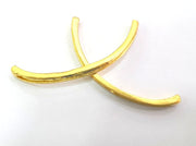 Bracelet Connector,Findings, Gold Plated Brass G12147