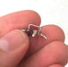 2 Dragonfly Charms Antique Silver Plated Brass G44