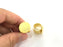 Adjustable Ring Blank, (20mm blank ) Gold Plated Brass G3856