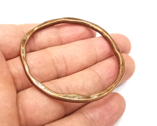 Circle Findings Antique Copper Plated (59mm) G28349
