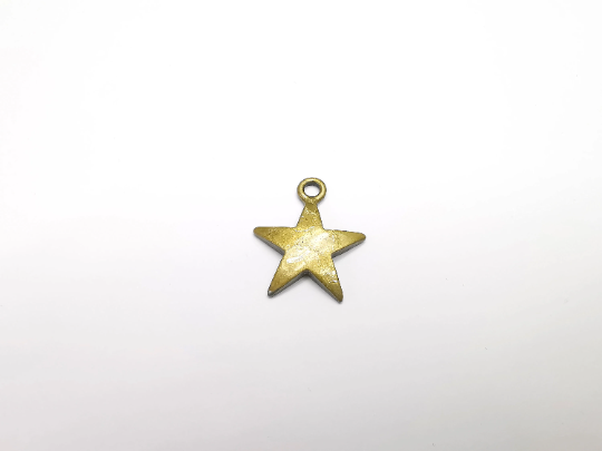 Star Charms Antique Bronze Plated (33x28mm) G29379