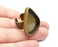 Teardrop Antique Bronze Ring Blank Settings, Cabochon Mounting, Adjustable Resin Ring Base Bezel, Inlay Mosaic Ring Bezel (30x22mm) G29343
