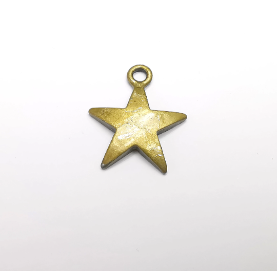 Star Charms Antique Bronze Plated (33x28mm) G29379