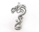Dragon Charms, Antique Silver Plated (72x41mm) G28755