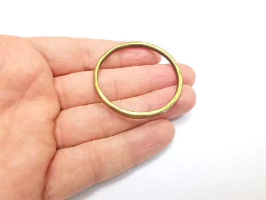 Circle Jewelry Findings Antique Bronze Plated (48mm) G29566