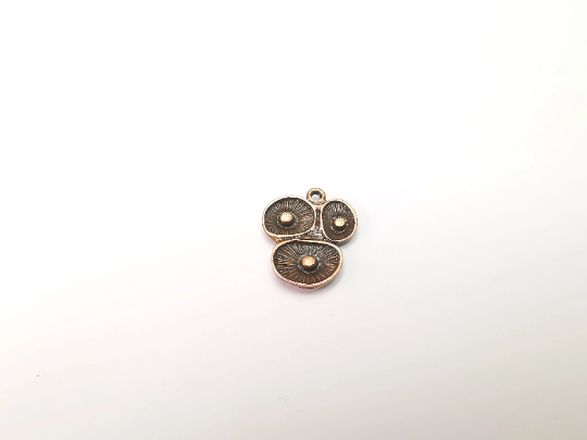 2 Coral Reef Charm, Antique Copper Plated Charms (22x19mm) G28924