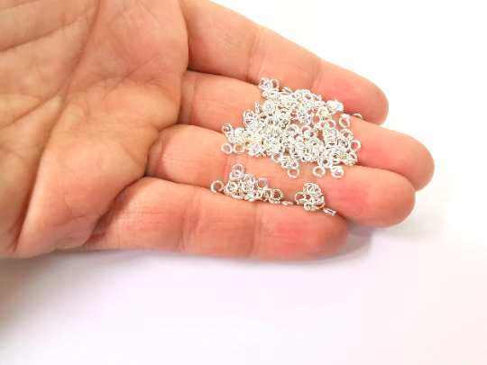 Sterling Silver Jumpring (3,8mm - 20 Gauge) Strong Jumpring 925 Silver Findings G30024