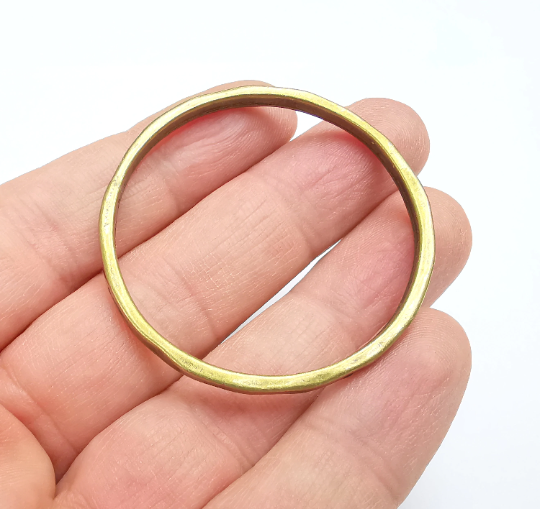 Circle Jewelry Findings Antique Bronze Plated (48mm) G29566