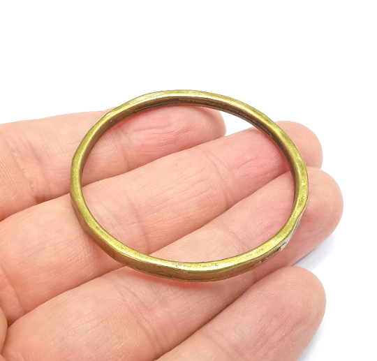 Circle Jewelry Findings Antique Bronze Plated (48mm) G29566