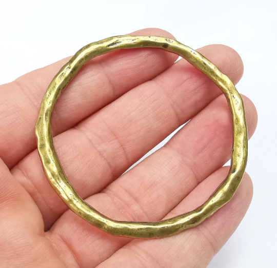 Circle Jewelry Findings Antique Bronze Plated (60mm) G29522