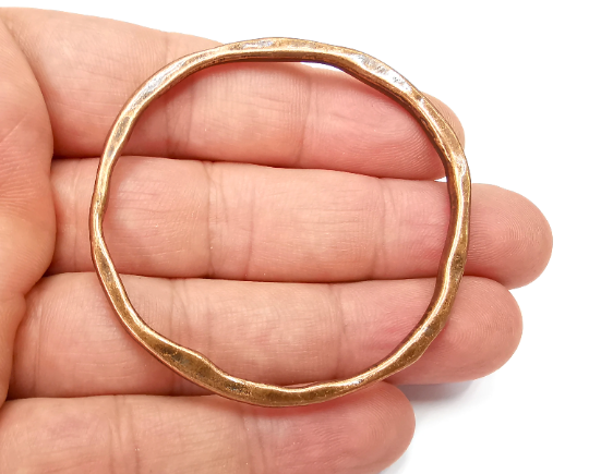 Circle Findings Antique Copper Plated (59mm) G28349